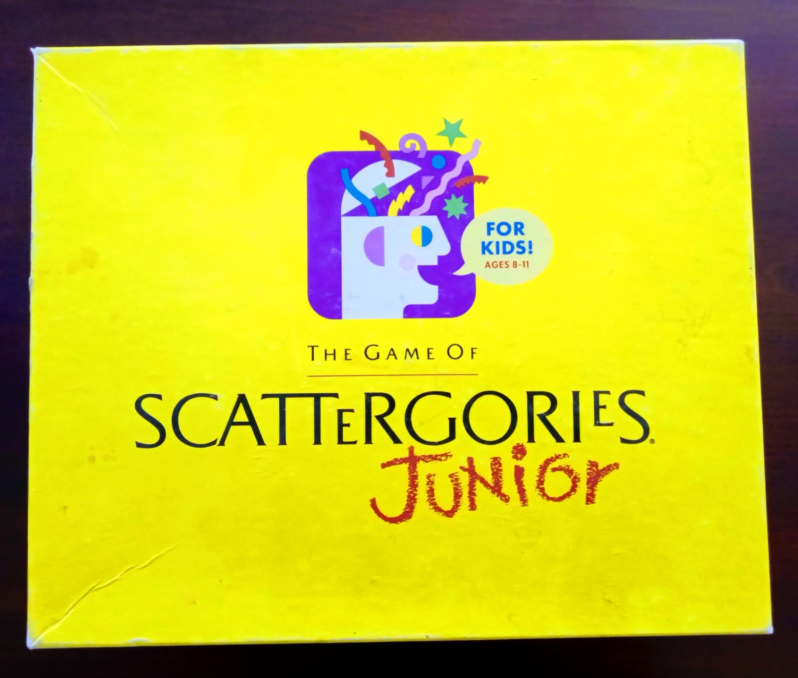 The Game of Scattergories Junior Replacement Pieces 1989