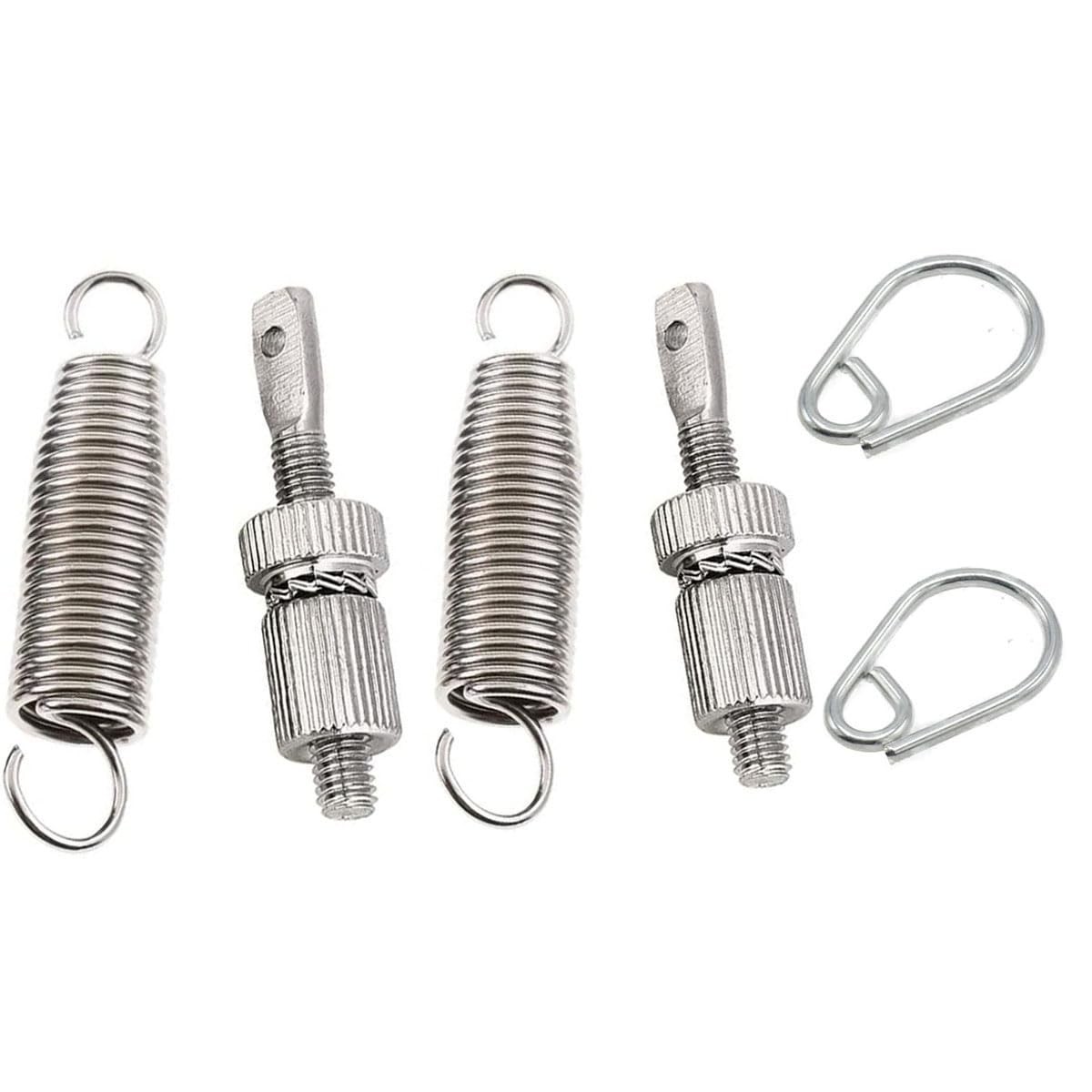 TUOREN 2 Sets Bass Drum Pedal Spring Tension Assembly Kick Foot...