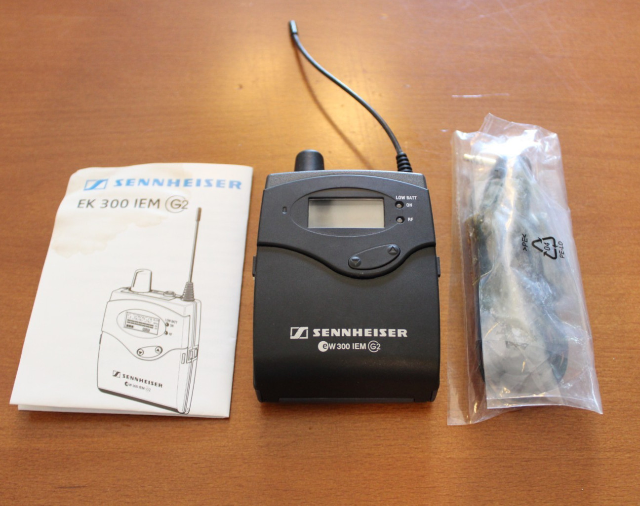 Sennheiser EK300 IEM G2 In Ear Monitor Bodypack Receiver A: 518-554 MHz EW300IEM