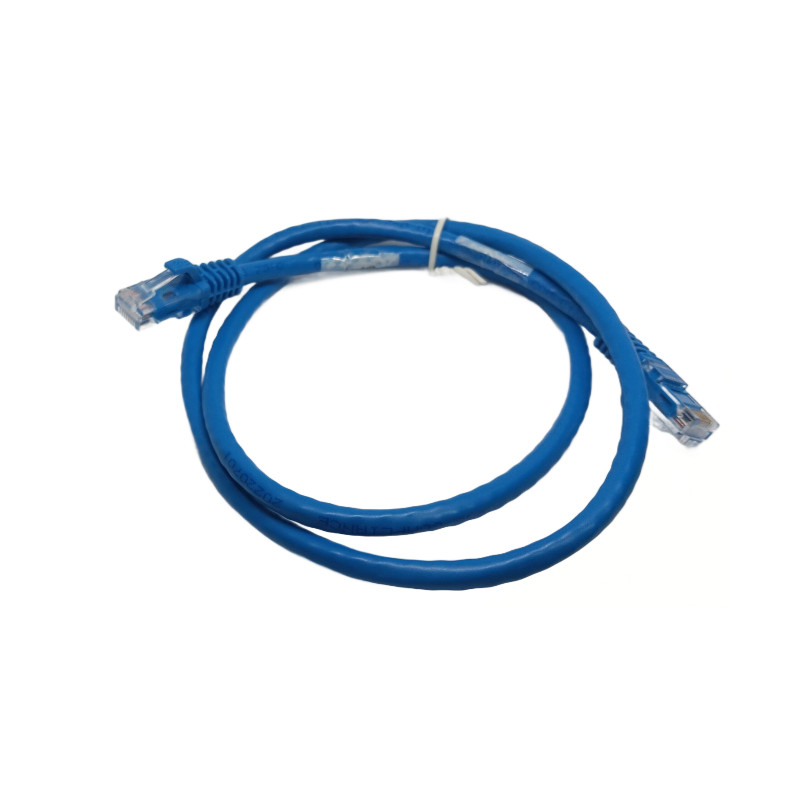 ZERO CAT6 Ethernet Patch Cable 3Ft RJ45 CM 6110-003 Booted Blue Network Cord