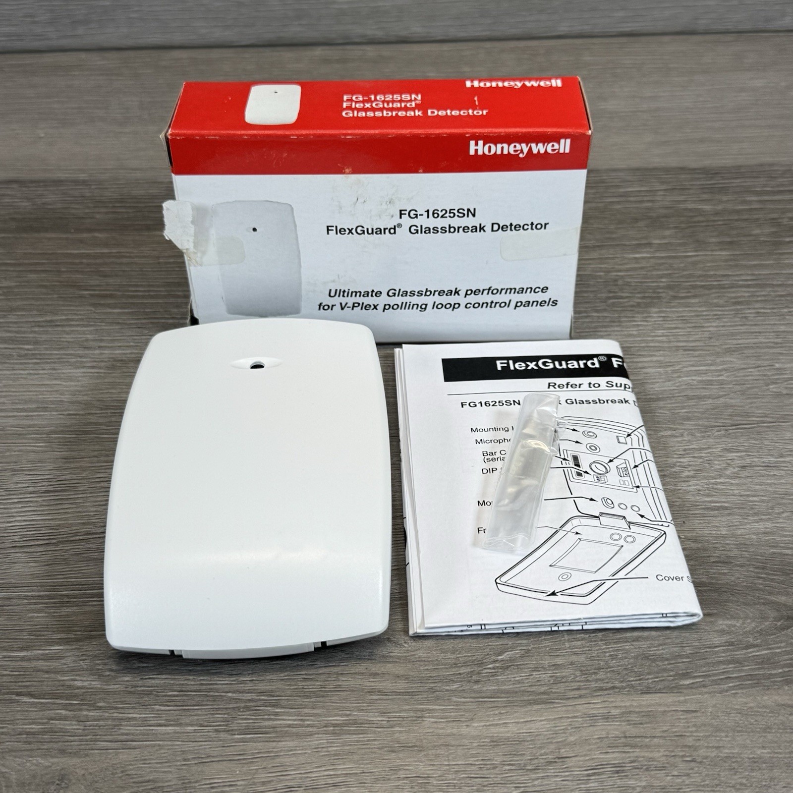 Honeywell FG-1625SN New-Open Box FlexGuard Glassbreak Sensor