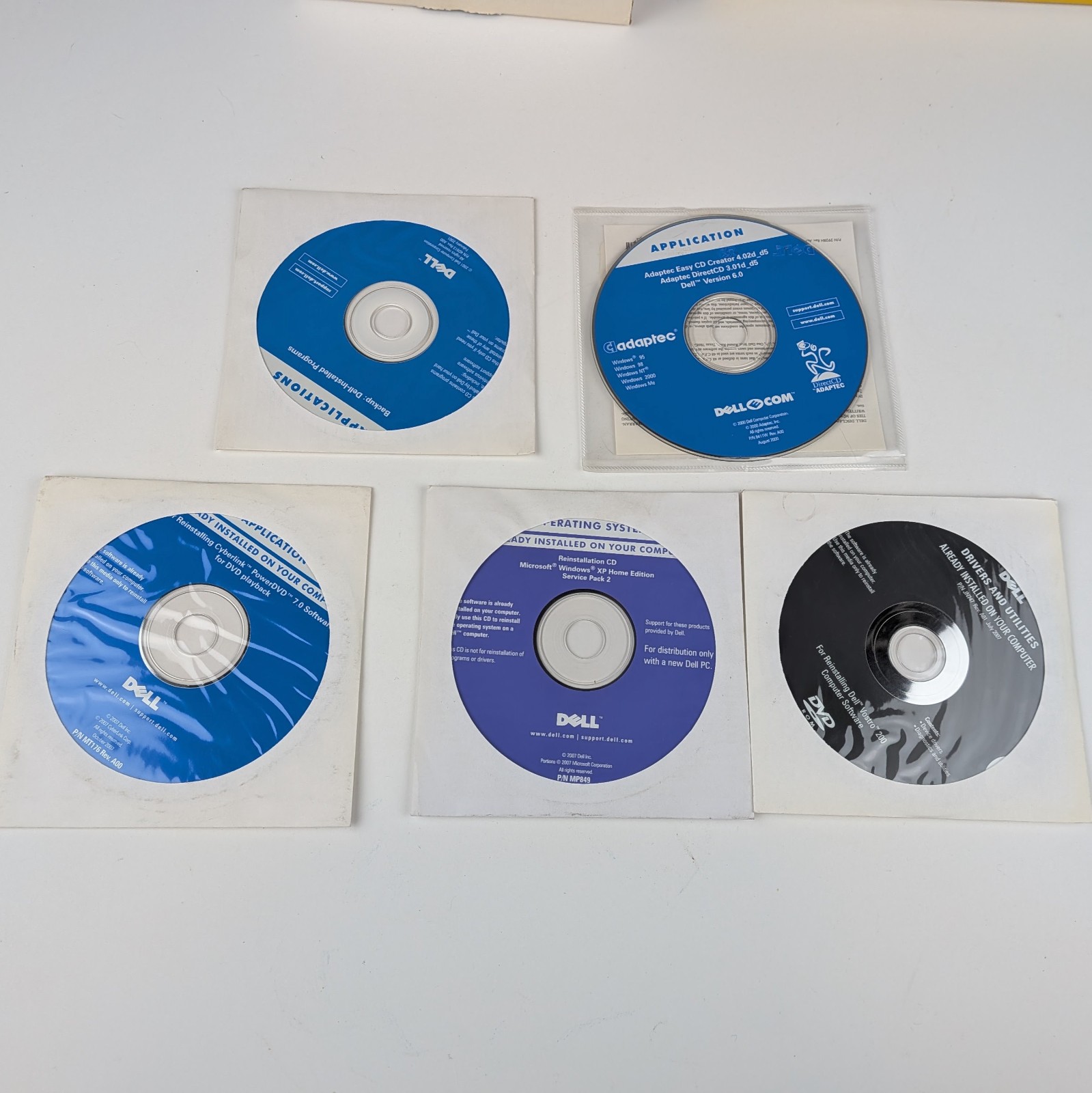 DELL Vostro 200 Restore CDs with Windows XP and Office2000 - NO KEY
