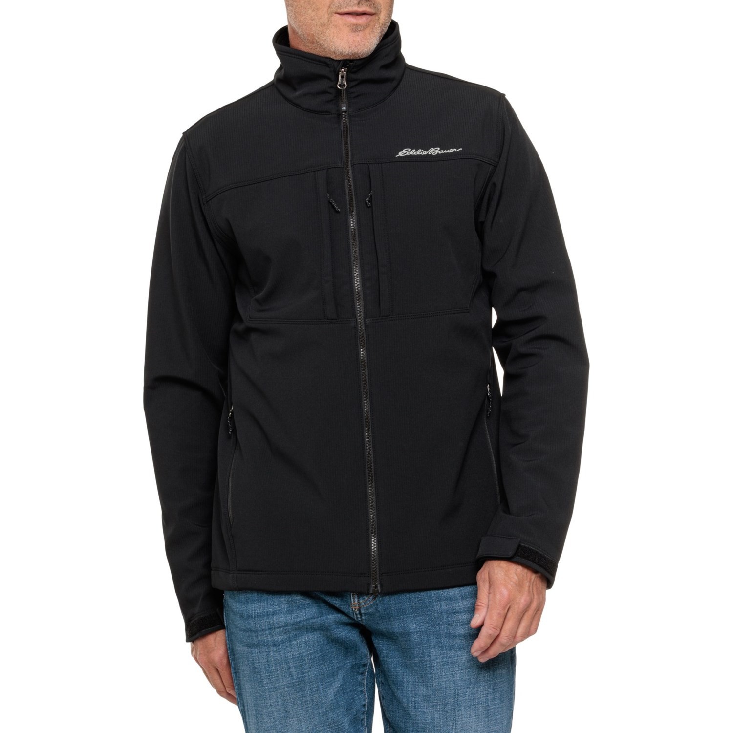 Men's Eddie Bauer Windfoil® Thermal Jacket Black-XL