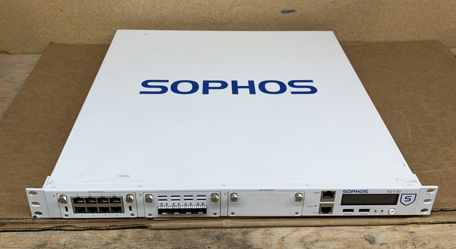 SOPHOS FIREWALL UTM SG 430 rev.1 / SECURITY APPLIANCE ONLY / NO LICENSE