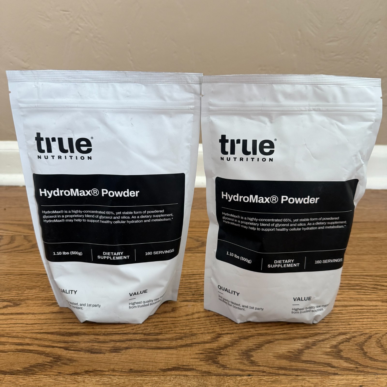 True Nutrition Hydromax Glycerol Powder - 1 kg (500 g x 2)