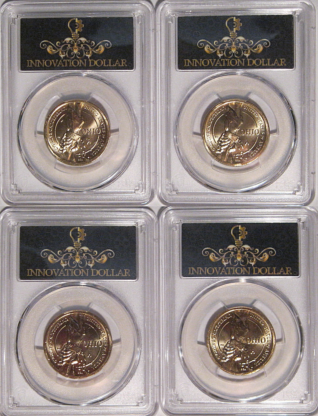 2023 P & D Ohio Innovation Dollar $1 Underground Railroad PCGS MS66 Position A&B