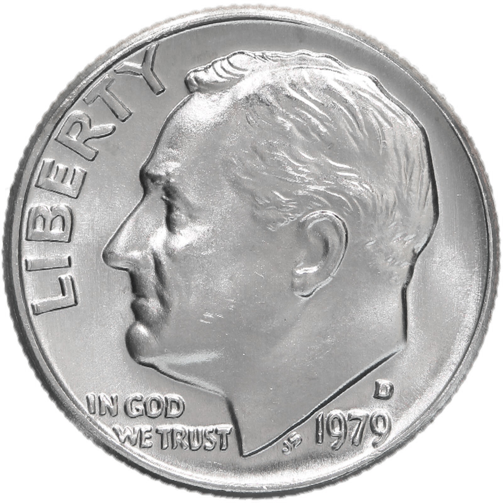 1979 D Roosevelt Dime BU US Coin