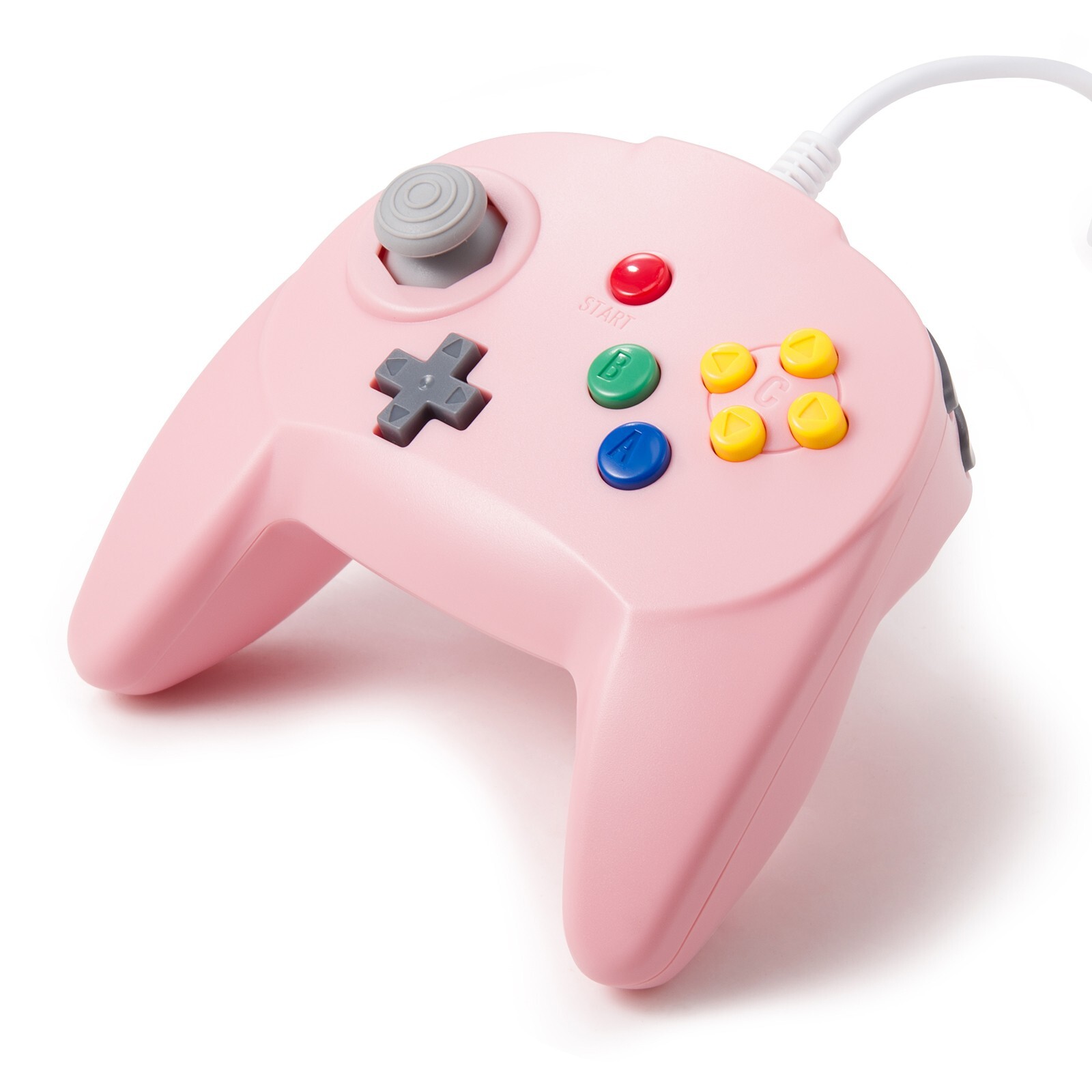 Mini N64 Wired Game Remote GamePad Controller For N64 System Console Video Games