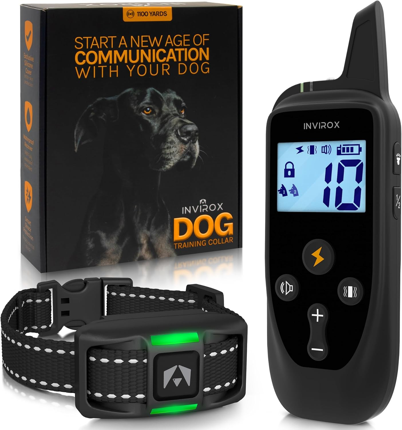 2026 Edition Dog Training Collar, 123 Levels for Reactive or Stubborn Dogs, 1100