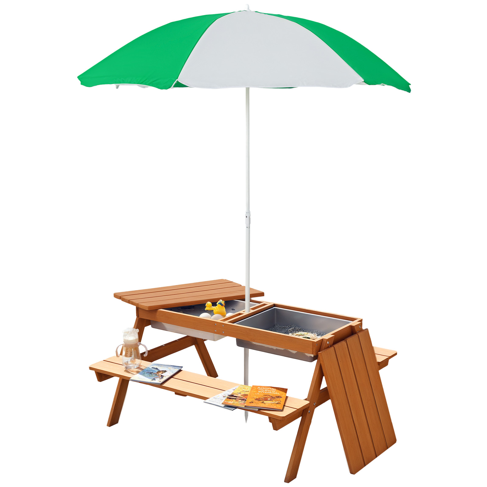 Kids Picnic Table, Sand and Water Table, Kids Outdoor Furniture