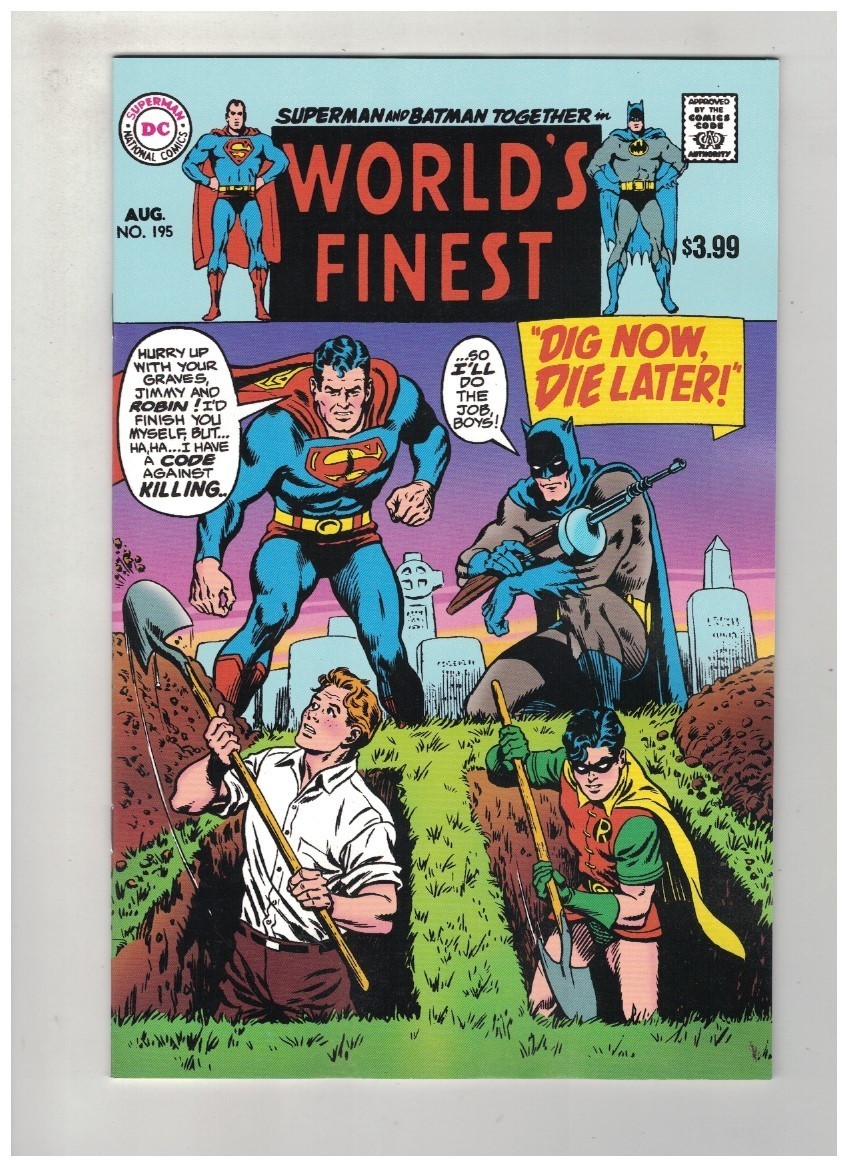 WORLD'S FINEST COMICS #195 FACSIMILE EDITION - CURT SWAN COVER - DC COMICS/2026