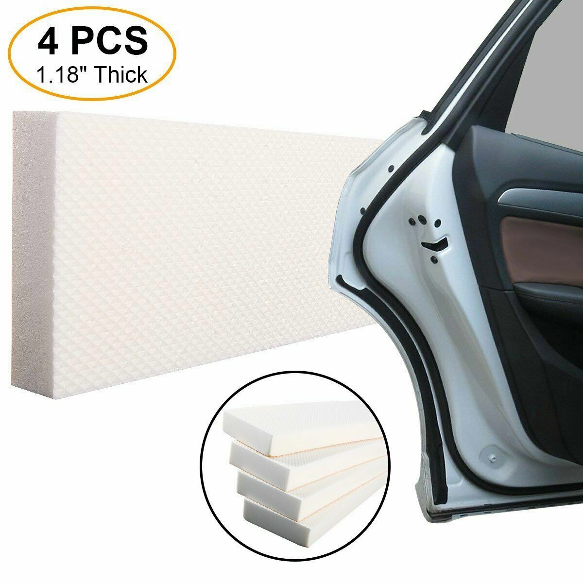 2/4Pack Garage Wall Protector Car Door Protector Bumper Guard EVA Sefl Adhesive