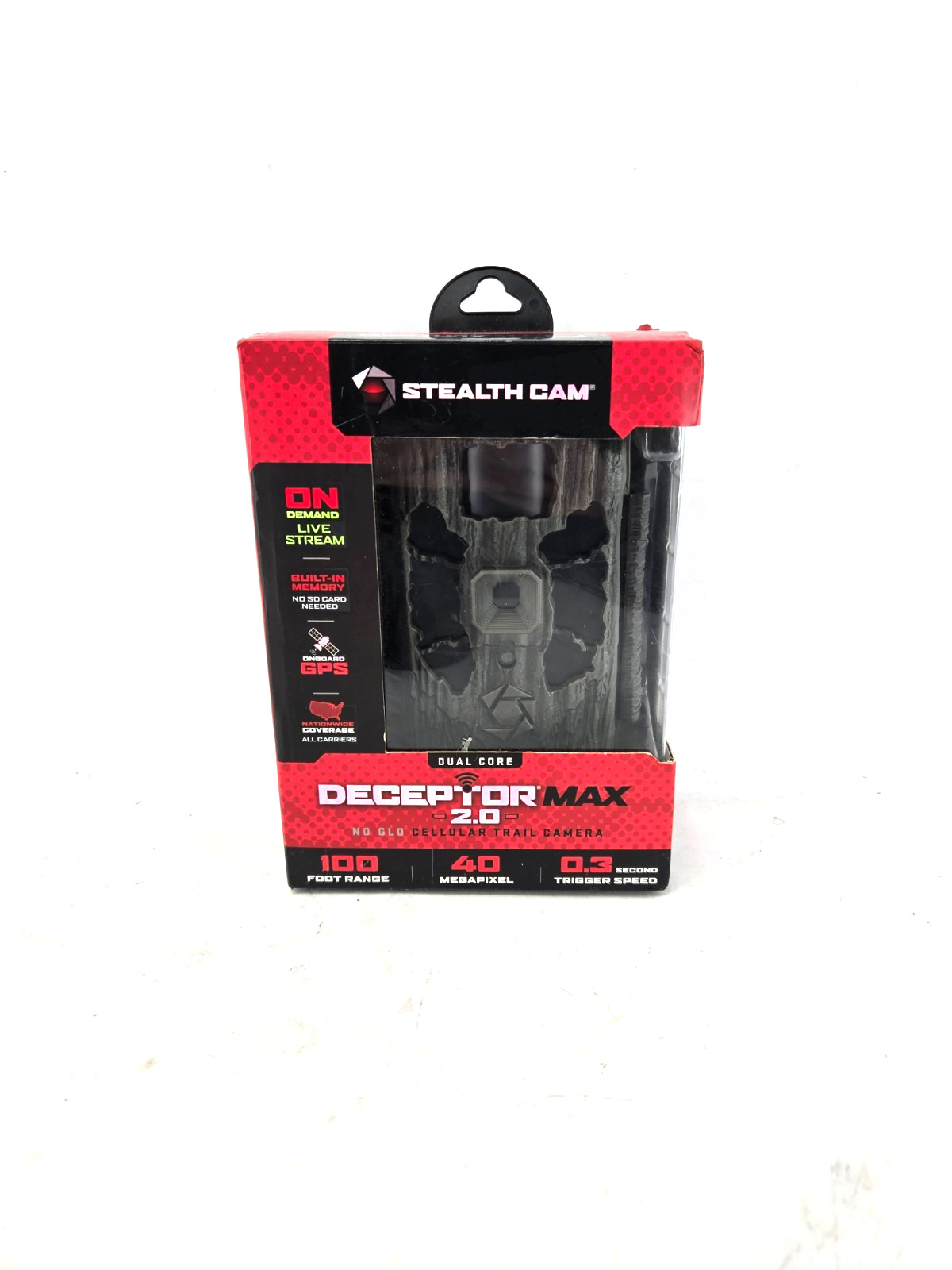 Stealth Cam Deceptor MAX 2.0 STC-DCPTRX2-W No Glo Cell Trail Cam