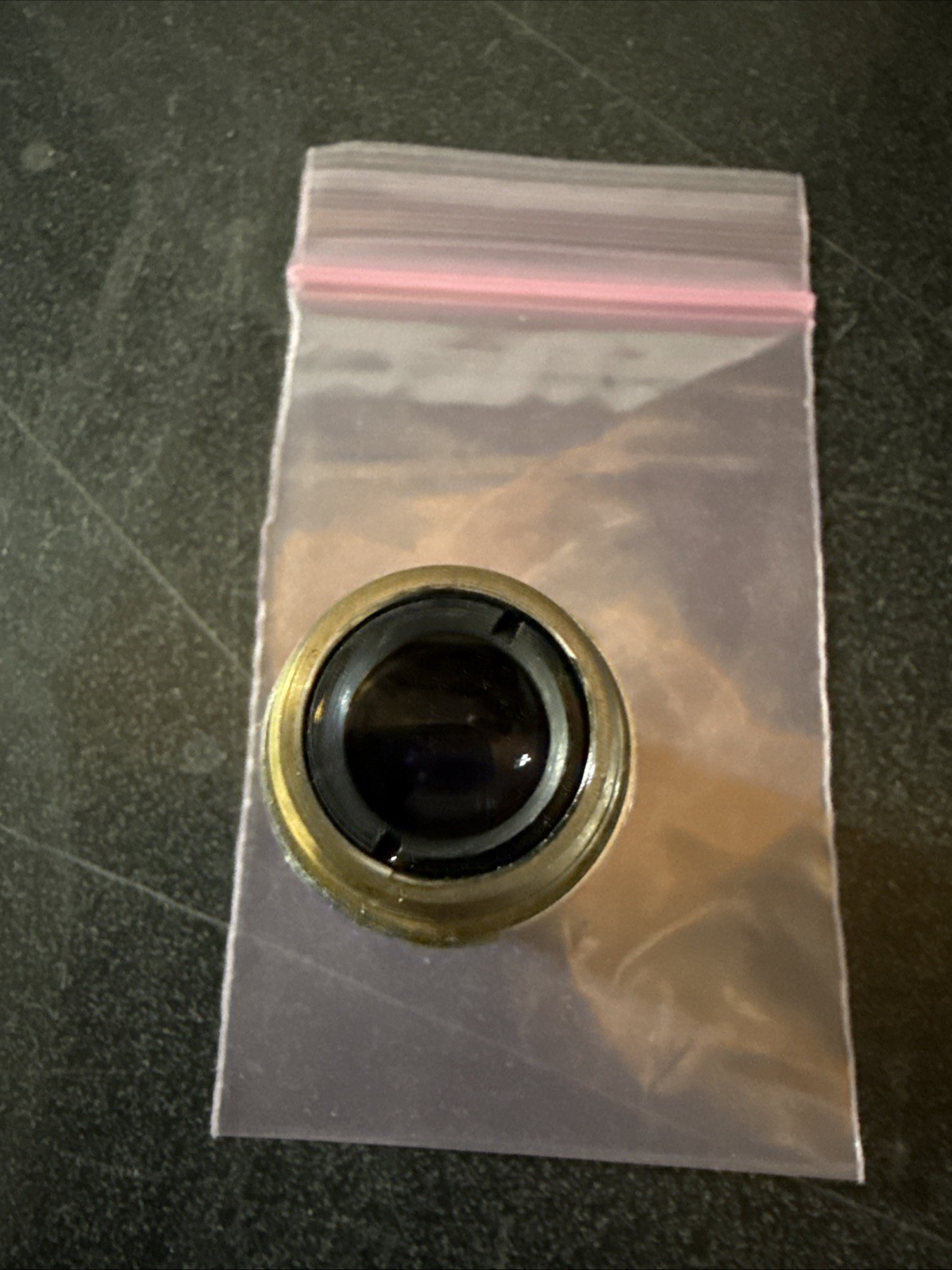 AO American Optical Plan Achro 4x 4/.12 Microscope Objective CAT 1017