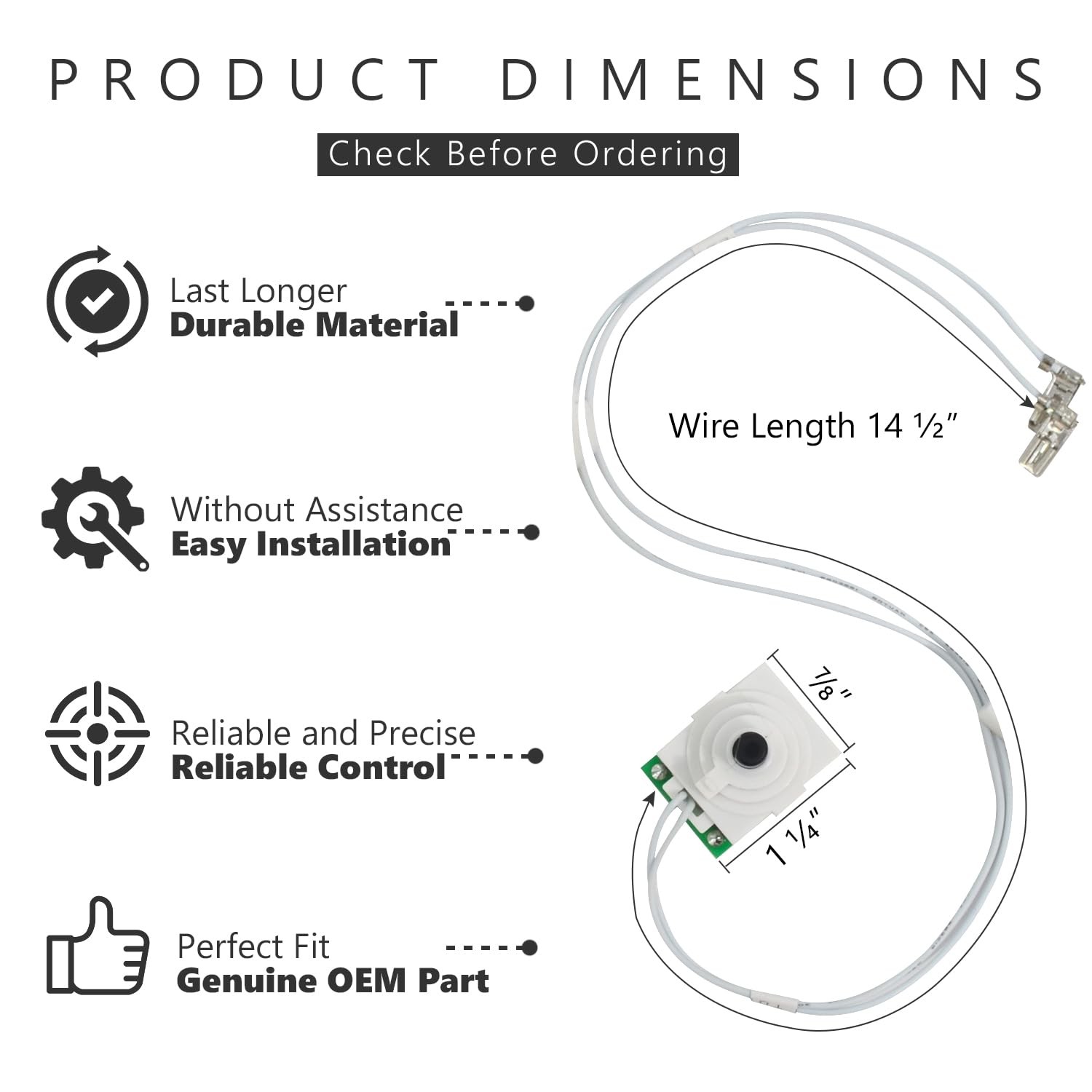 15955 Potentiometer Switch Replacement Compatible with VitaMix Blender to Var...