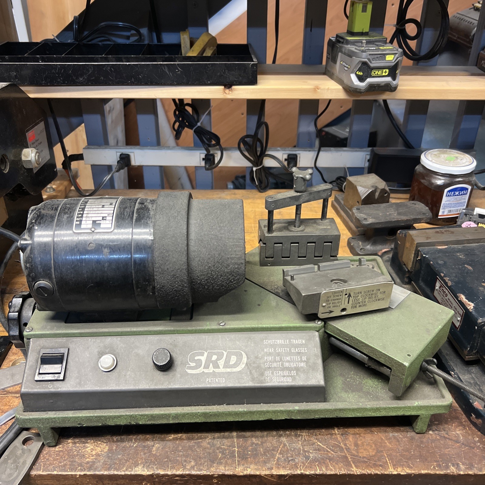 SRD DG80M2391 Service Precision Grinding Drill Bit Sharpener