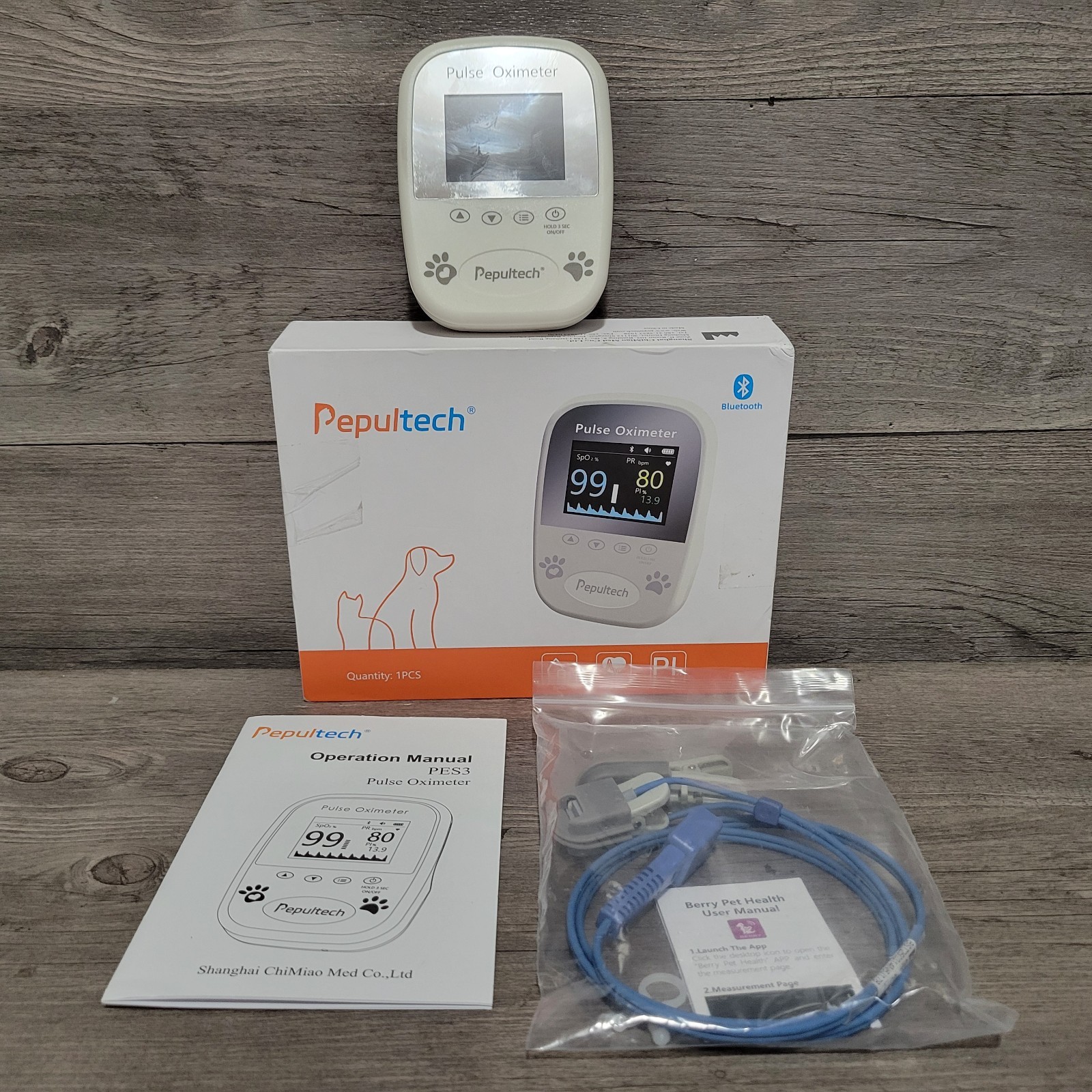 Pepultech Veterinary Pulse Oximeter