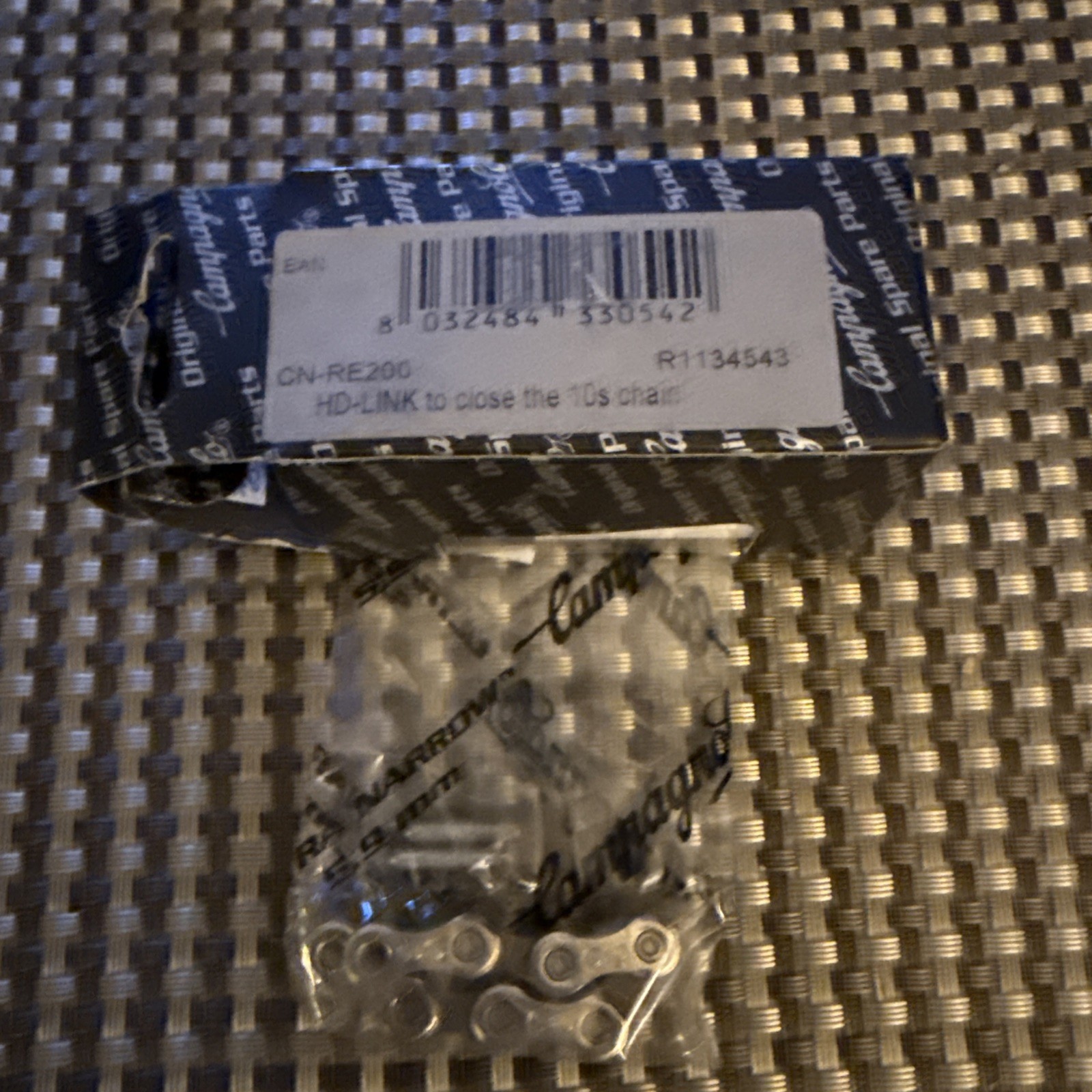 CN-RE200 Chain HD-LINK to close chain CAMPAGNOLO 10 speed - Fits All Models