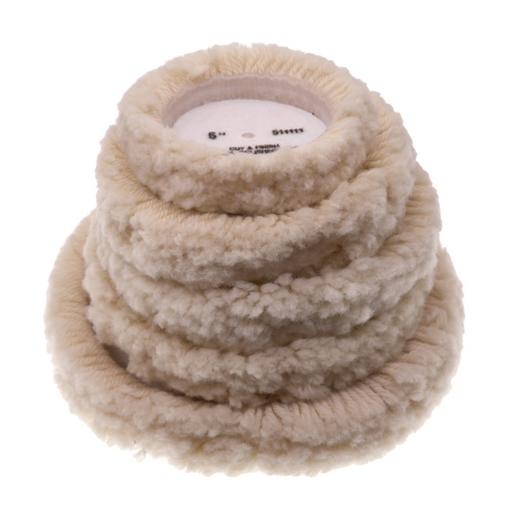 Natural Wool Pads Heavy Cutting Pads For Home Projects Professional Finish Pads