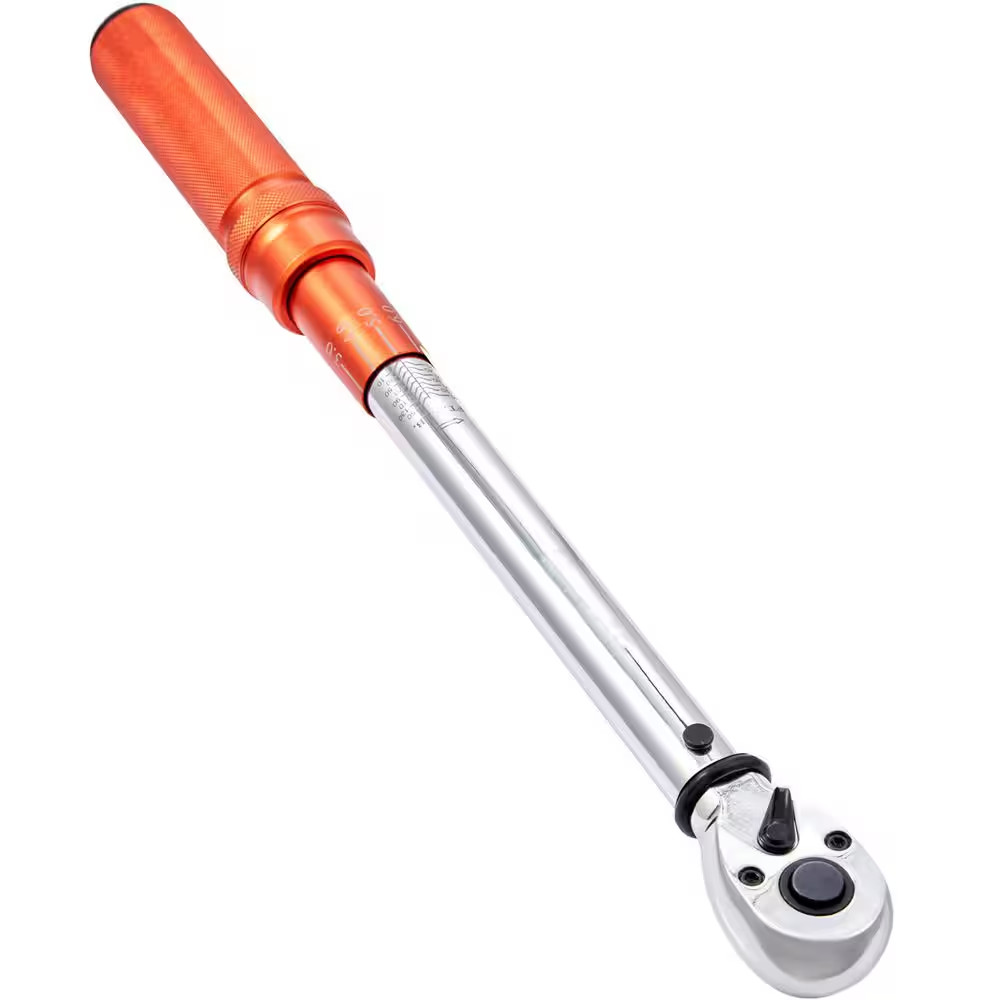 Torque Wrench, 10-150Ft. Lb/14-204N. M 1/2-In. Drive Click Torque, 1.5 In. W X 1