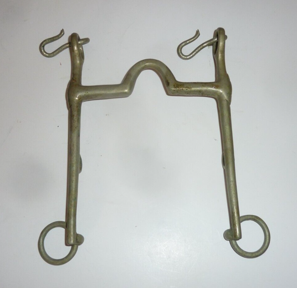 Vintage Saddleseat Double Bridle Curb 5 " Mouthpiece B-11
