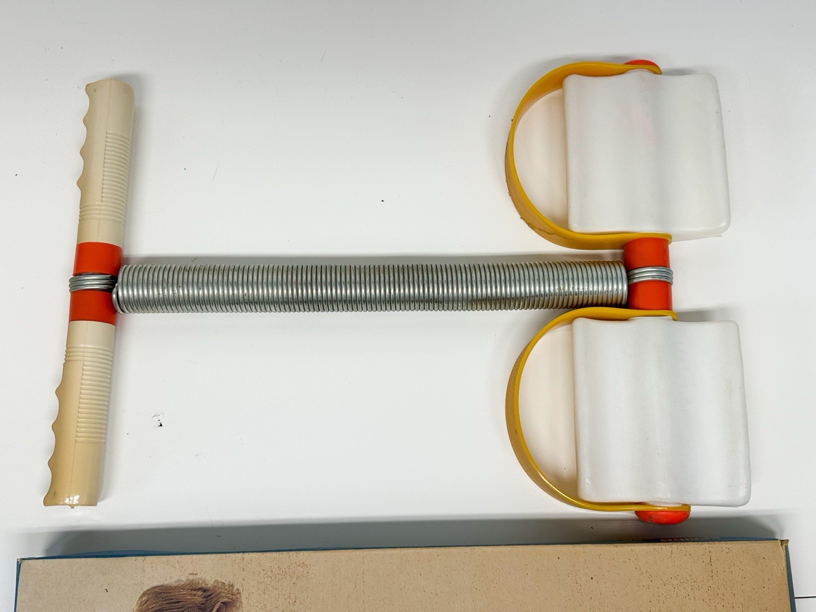 Vintage Retro Spring Action Rowing Exerciser In Original Box