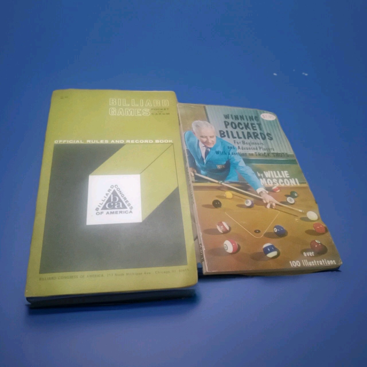 1970 Billiard Congress America Official Rules & Mosconi Winning Pocket Billiards
