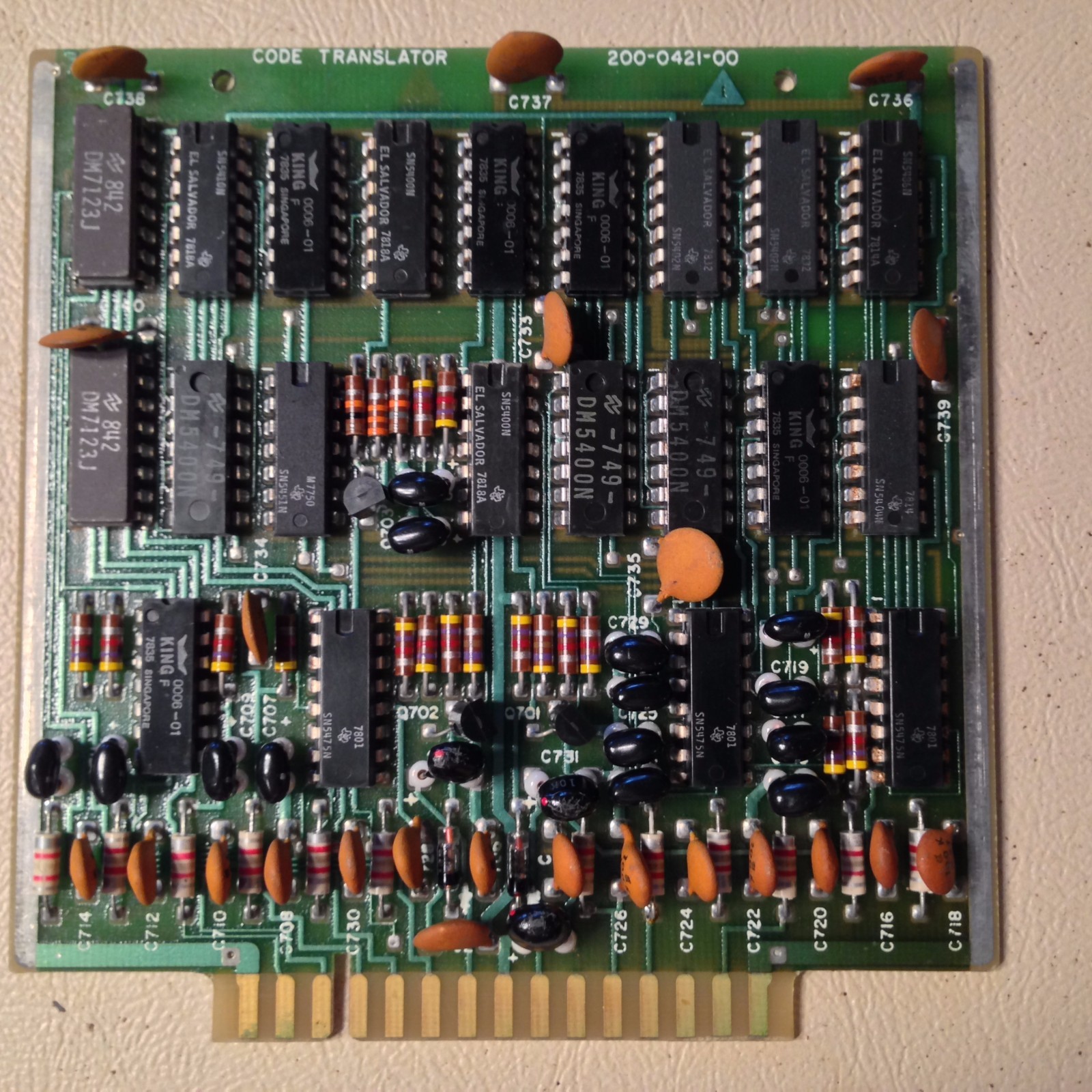 King KDM-705A Code Board 200-0421-00, NOS