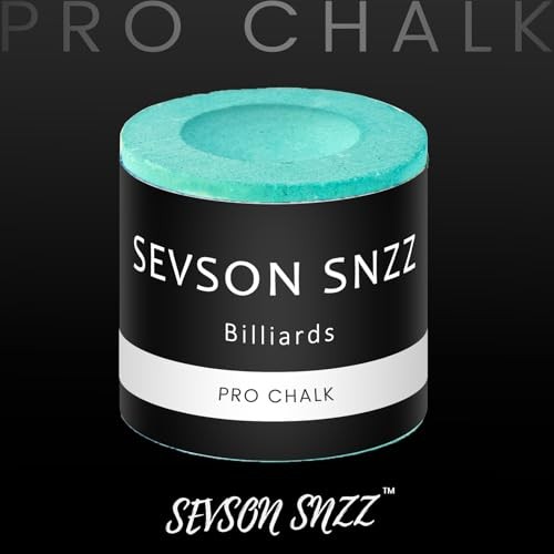 Billiard Pool Cue Chalk - Circle Stick Chalk Hand Chalk Round Cube 3pcs Cyan