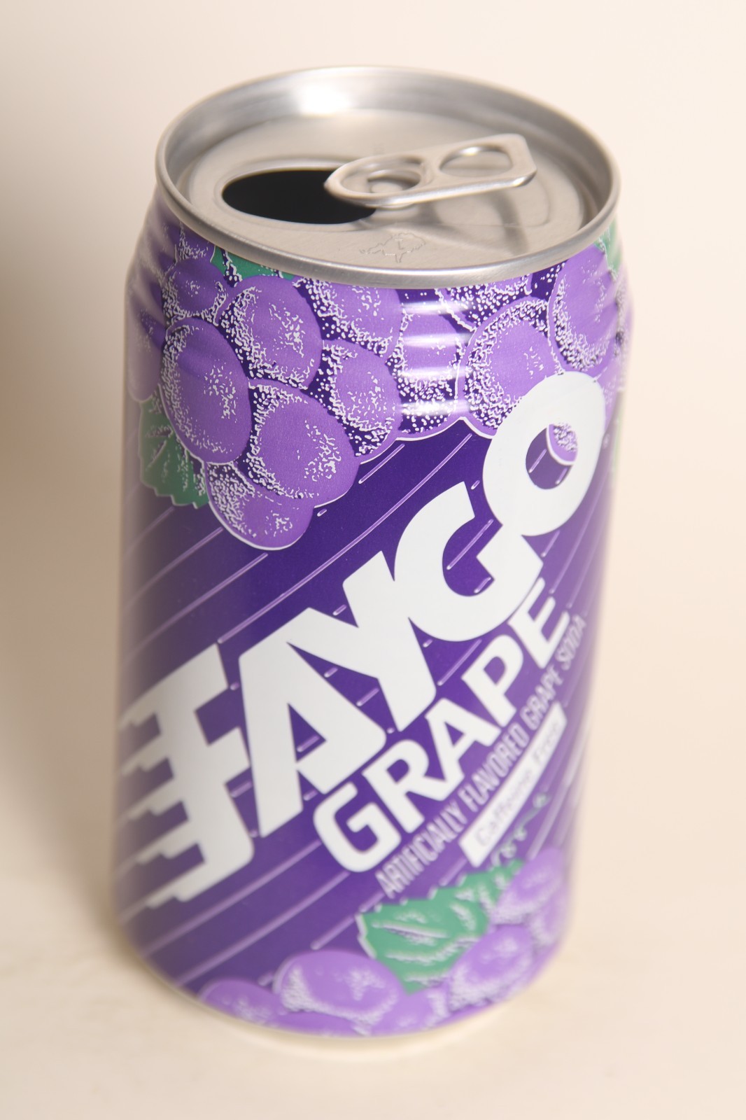 Faygo Grape soda can