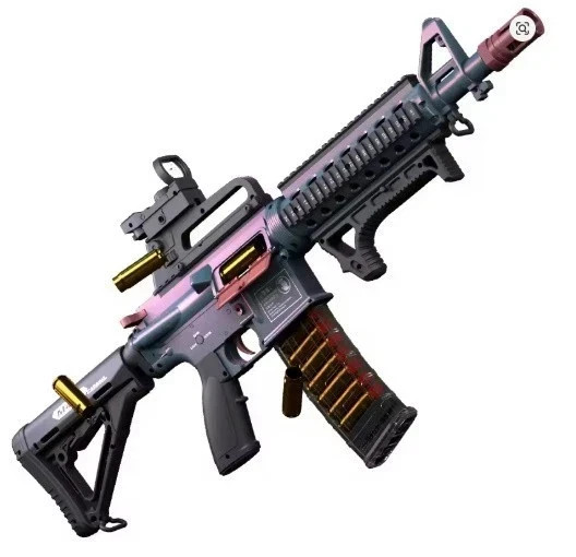 Electric M4A1 Soft Bullet Toy Gun Continuous Firing Shell Ejecting