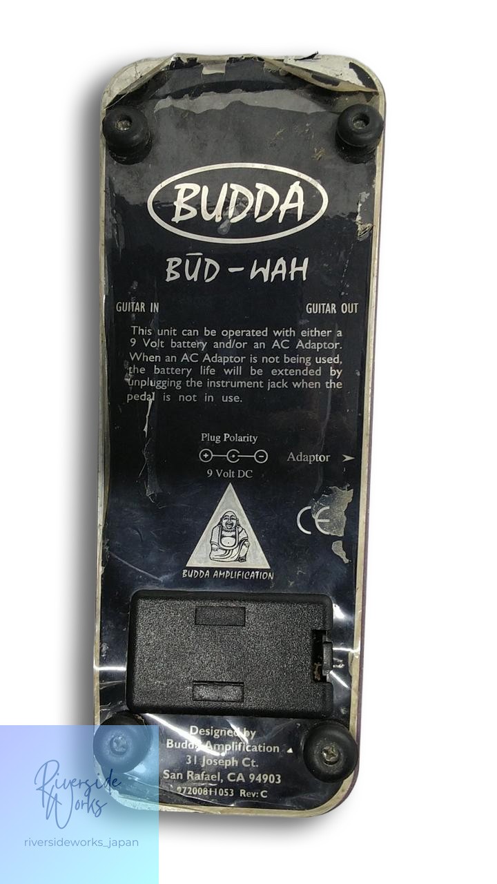 BUDDA BUD-WAH Wah Effects Pedal for Guitar