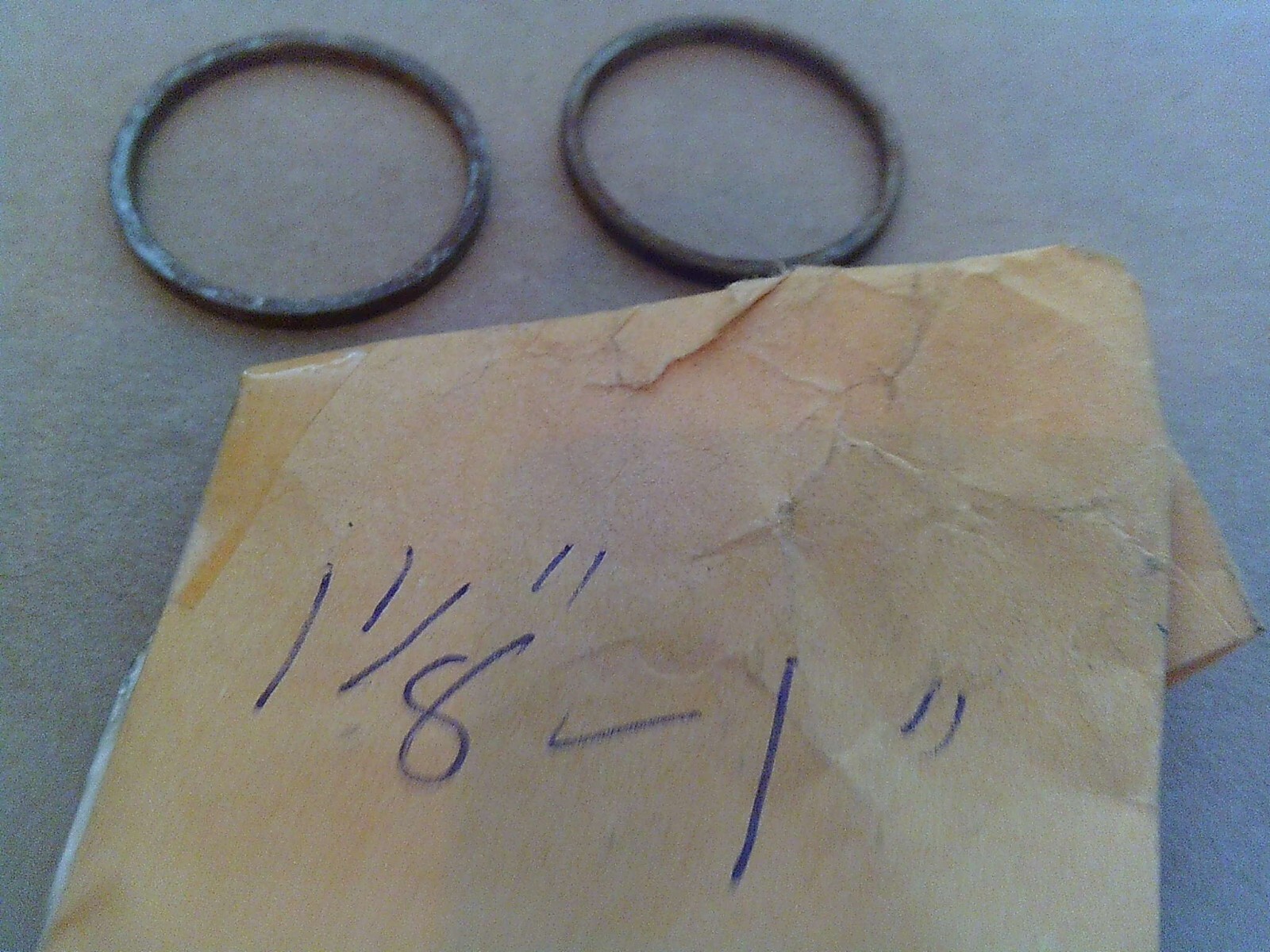 TWO !! Saw Blade Bushings 1" to 1-1/2"