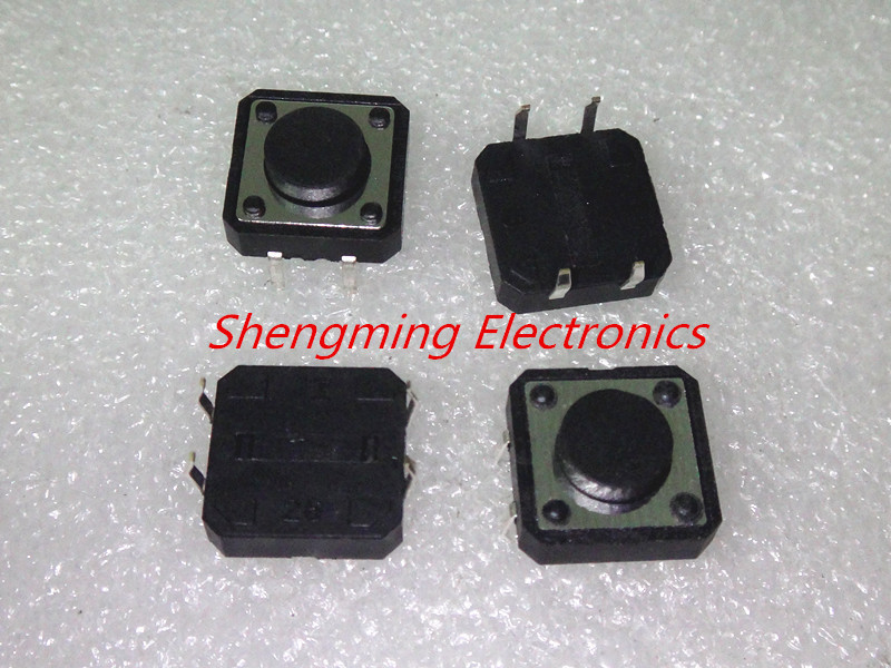 20PCS Momentary Tactile Push Button Switch Tact Switch 12X12X5mm DIP-4