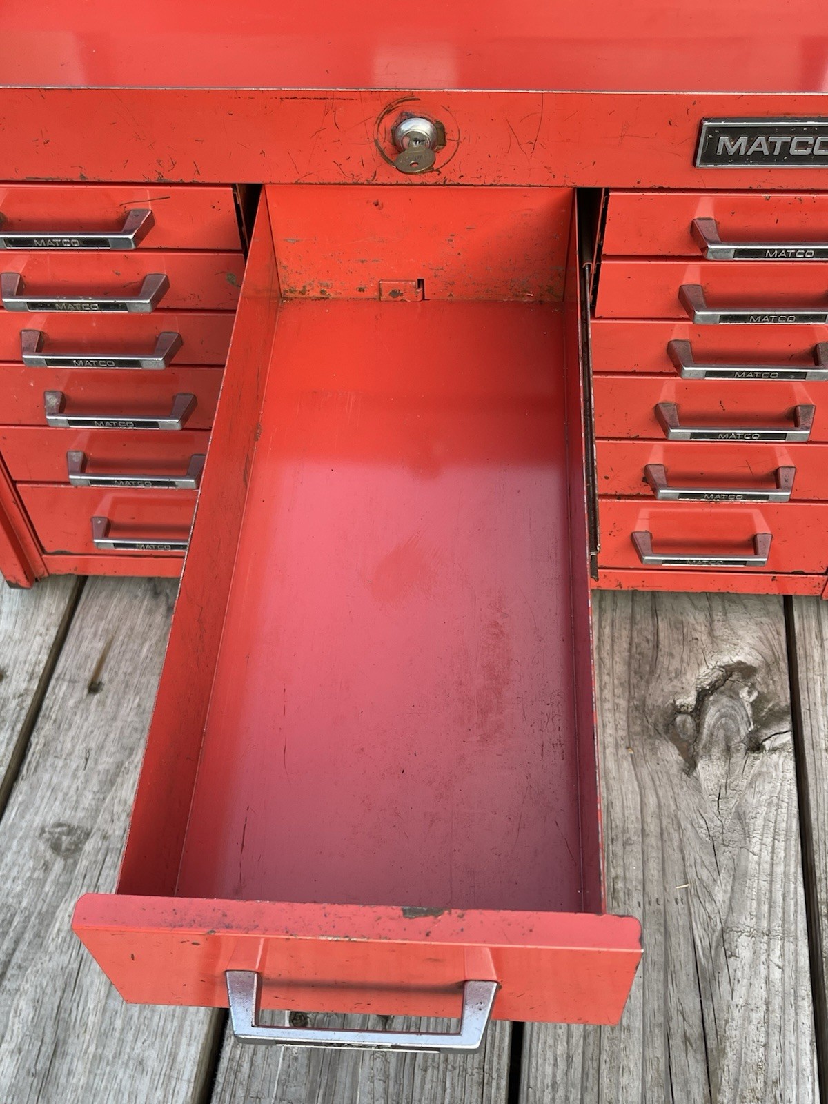 Matco Tool Chest Box Heavy Duty Mechanic Toolbox Used