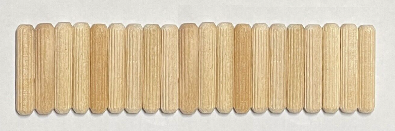 20x Ikea Wood Dowels / Furniture Pegs 30mm x 6mm Part # 101345