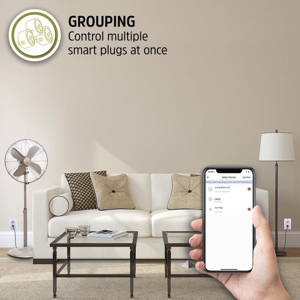 Energizer 15A Smart Plug - 2 Pack