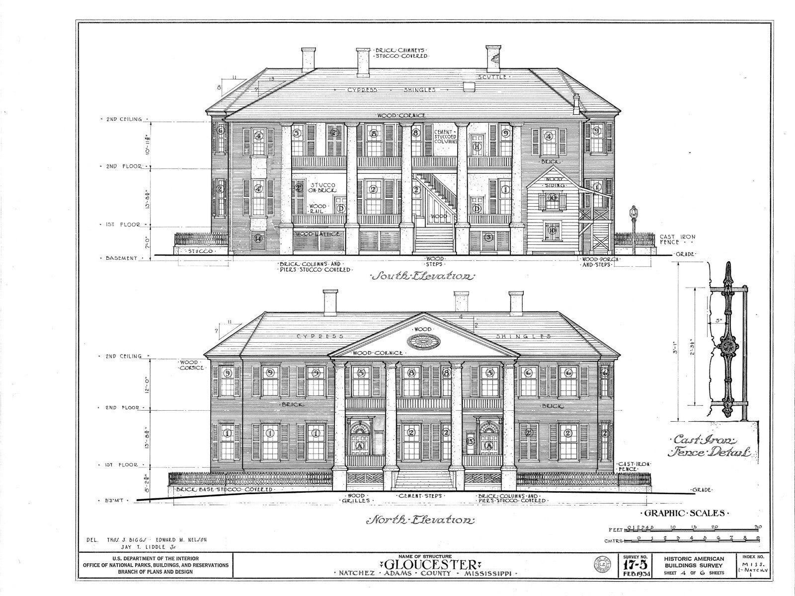 Southern style mansion, architectural house plans, 3 bedrooms, flexible design