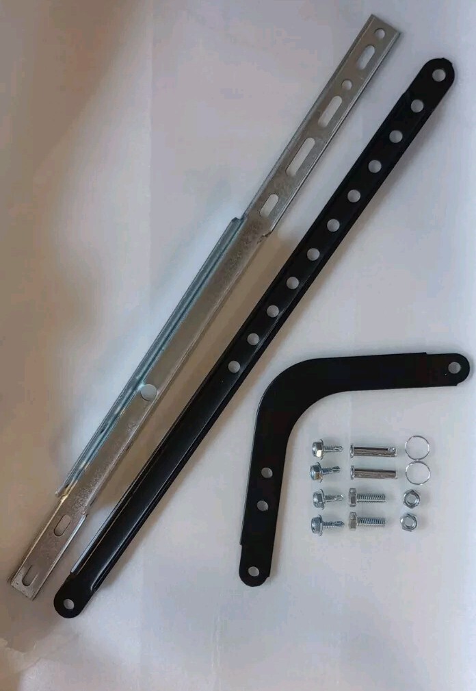 Garage Door Opener J Bar, Arm, With Hardware & Opener Bracket