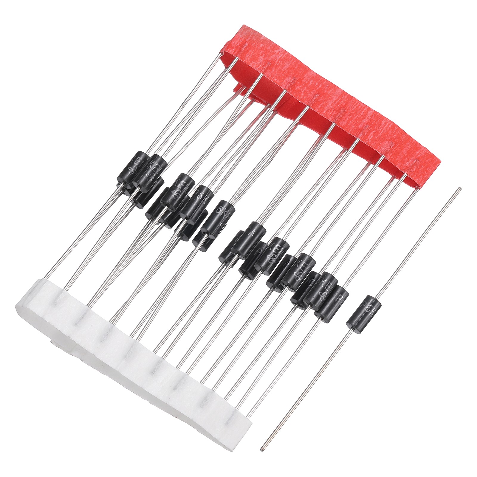 20Pcs Transient Suppression Diodes P6KE10CA DO-15 Axial Bidirectional Channel