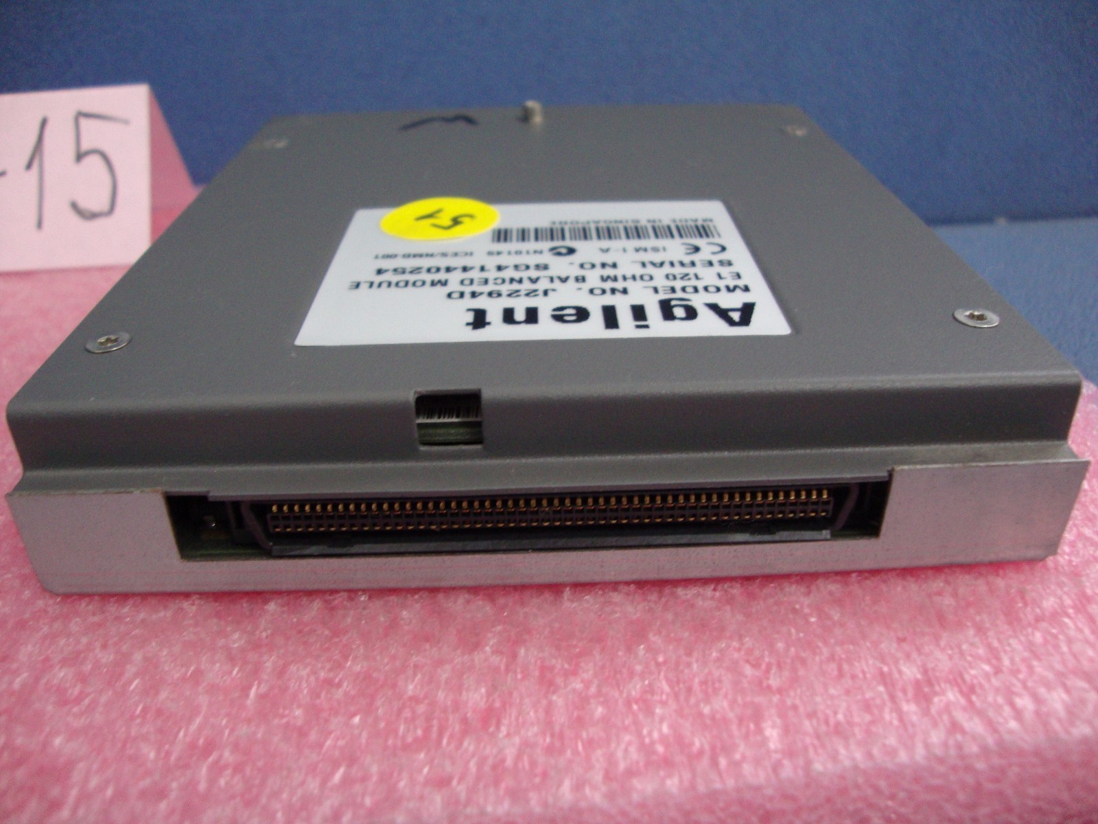 Agilent HP J2294D E1 120 OHM BALANCED MODULE