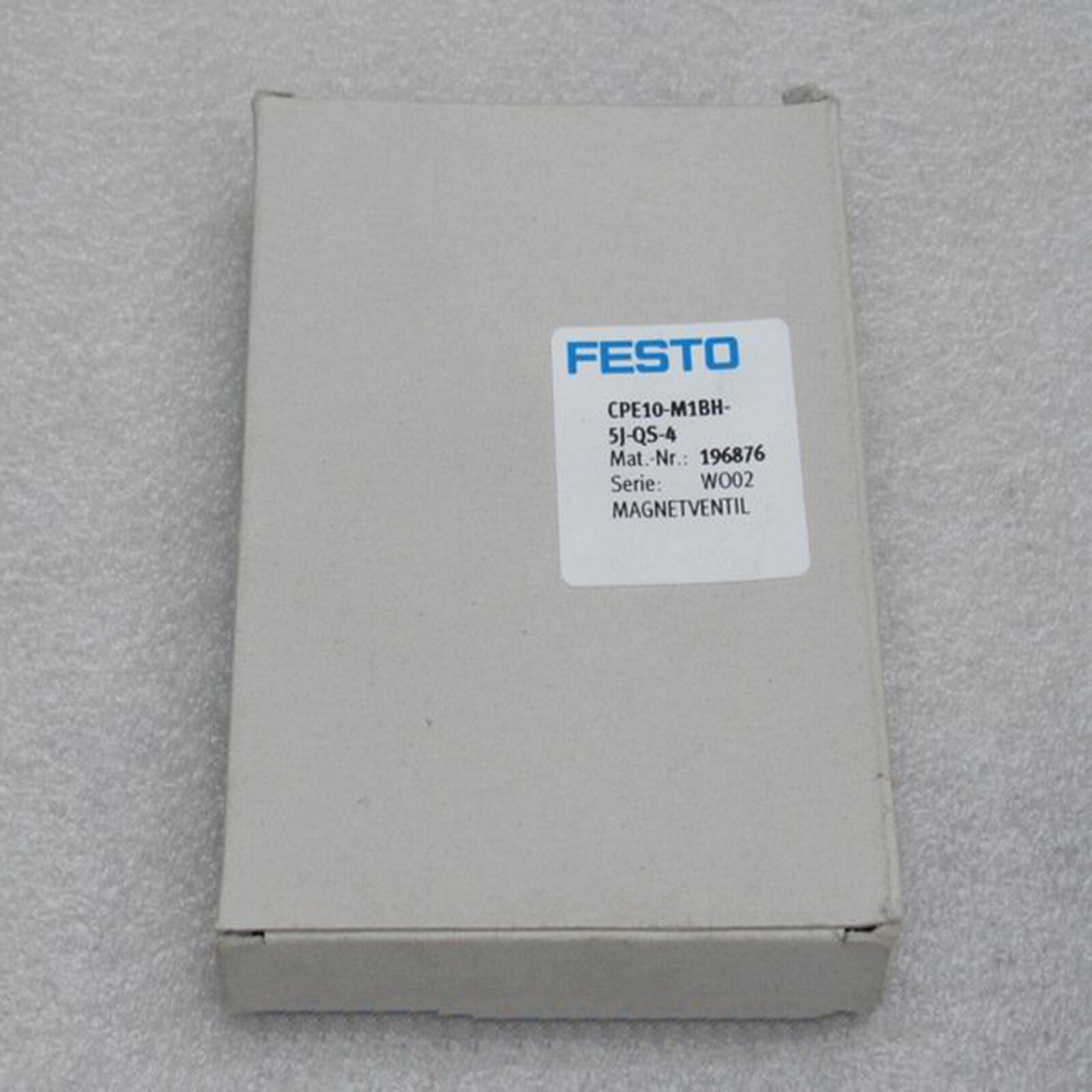 1PC New  Festo CPE10-M1BH-5J-QS-4 196876 Solenoid Valve Free Shipping