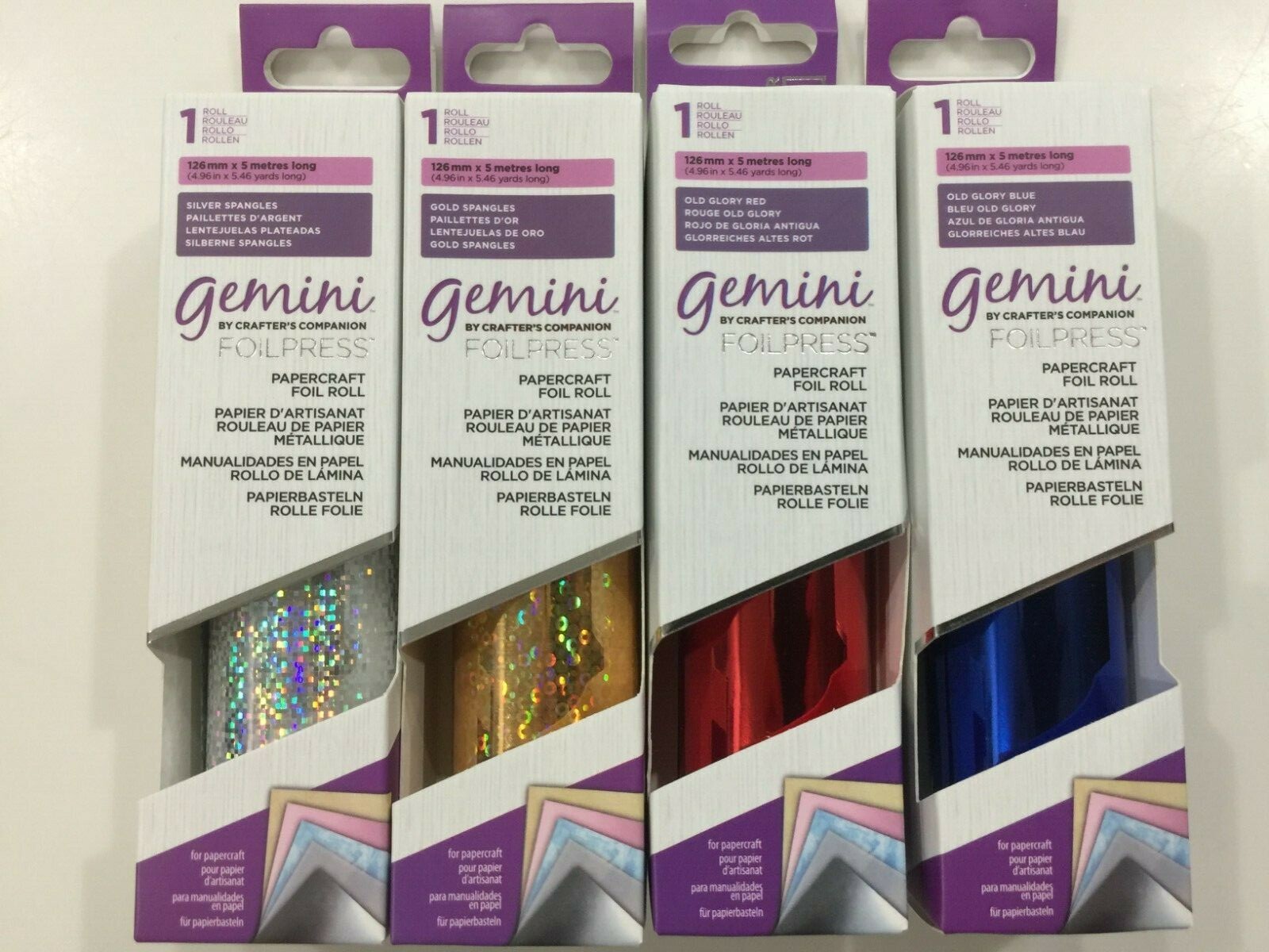 Gemini FoilPress Papercraft Foil Roll - YOU PICK NEW