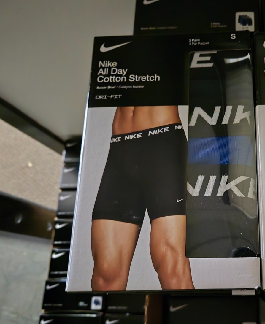 Nike All Day Cotton Stretch Underwear 3 pack Boxer Brief