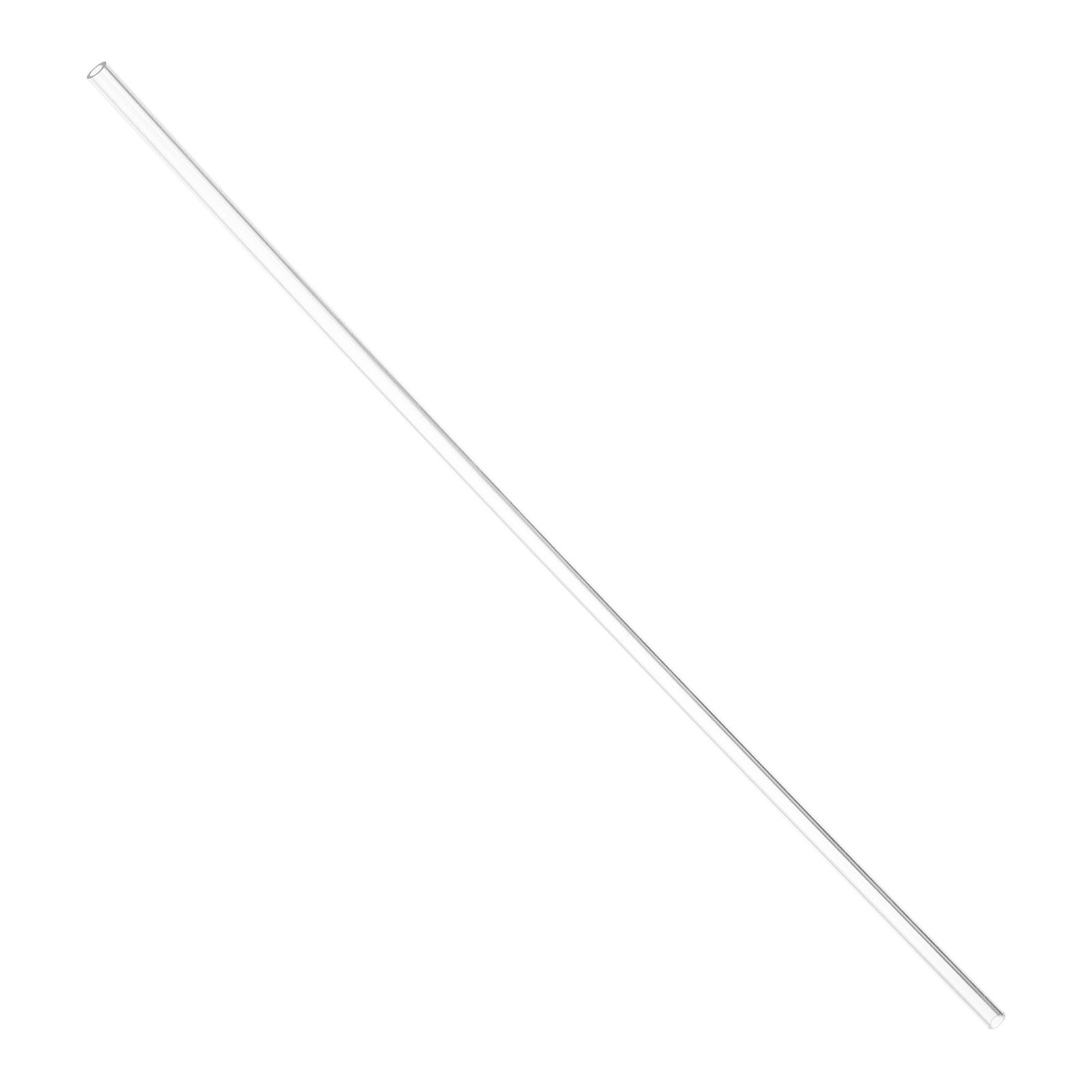 2pcs Clear Rigid Tubing Pipe 3mm(1/8") ID x 5mm(3/16") OD 1Ft(305mm),Tube