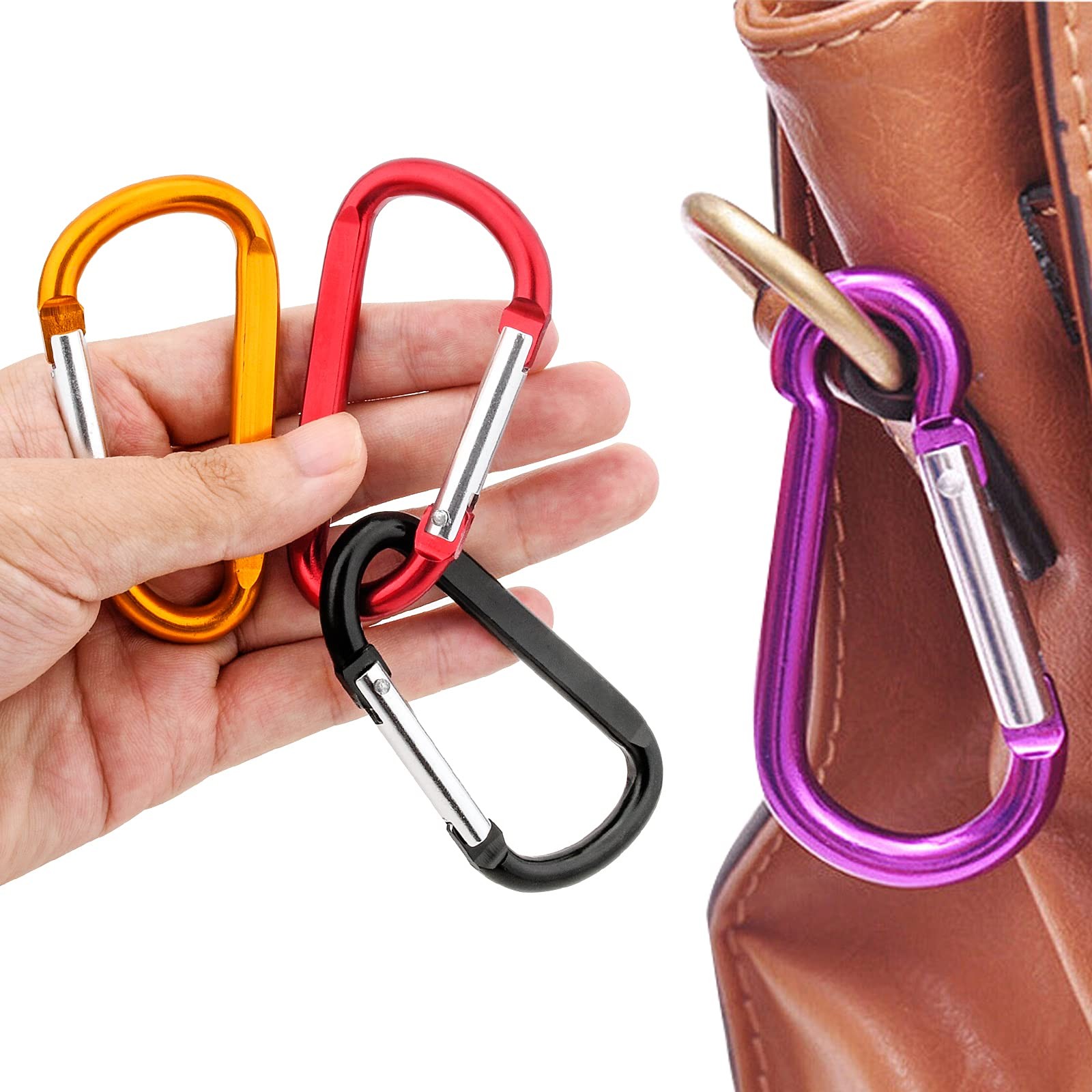 10 Pack 3'' Aluminum Spring 3, ['Golden', 'Red', 'Black', 'purple', 'Blue']