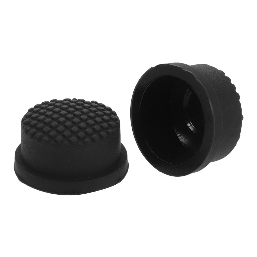 2 PCS Waterproof Rechargeable Flashlight Switch Cap Cover Handheld Button Boot