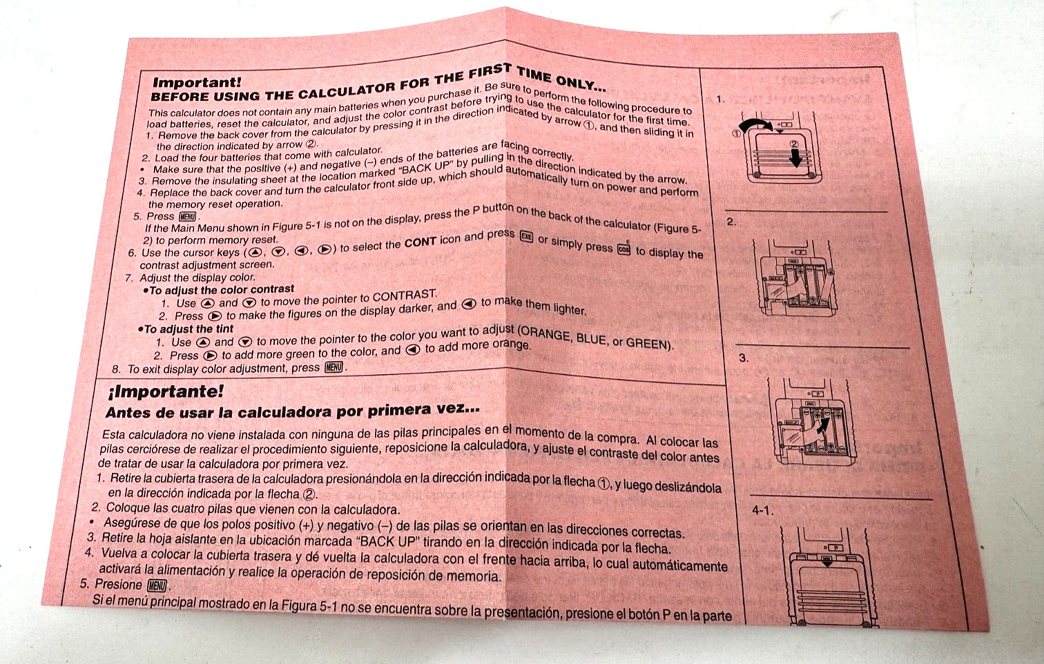 CASIO CFX-9850GB PLUS CFX-9950GB PLUS User Guide Manual Booklet Set - VG