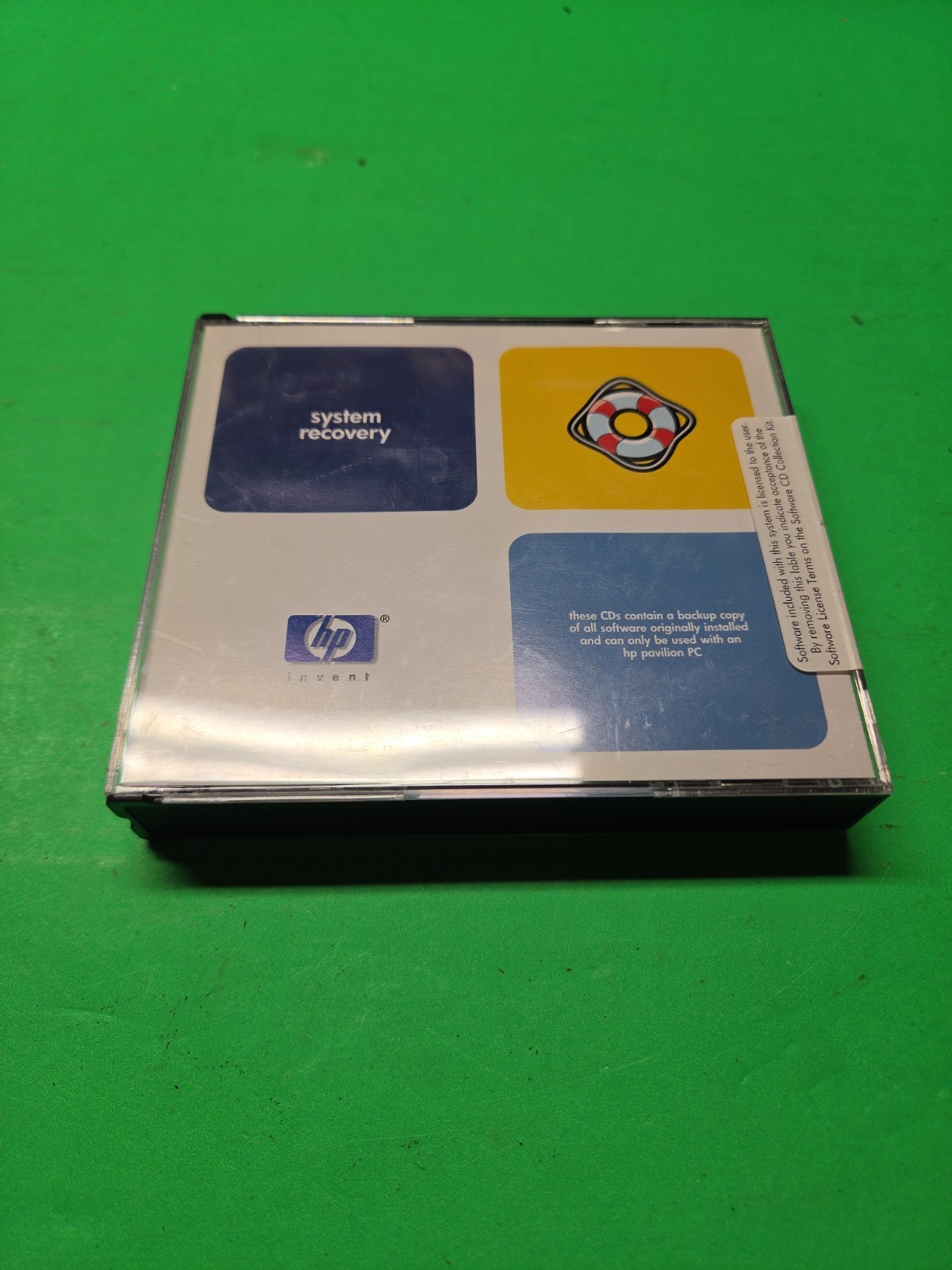 HP Pavilion Recovery 3 Disc CD Set System & Application Recovery 2000 Nice Discs