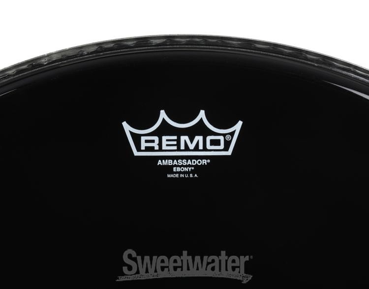Remo Ambassador Ebony Drumhead - 20 inch